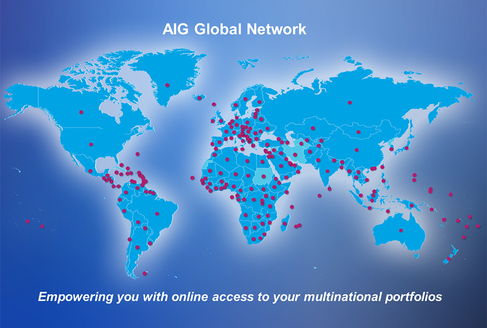 AIG Login Page